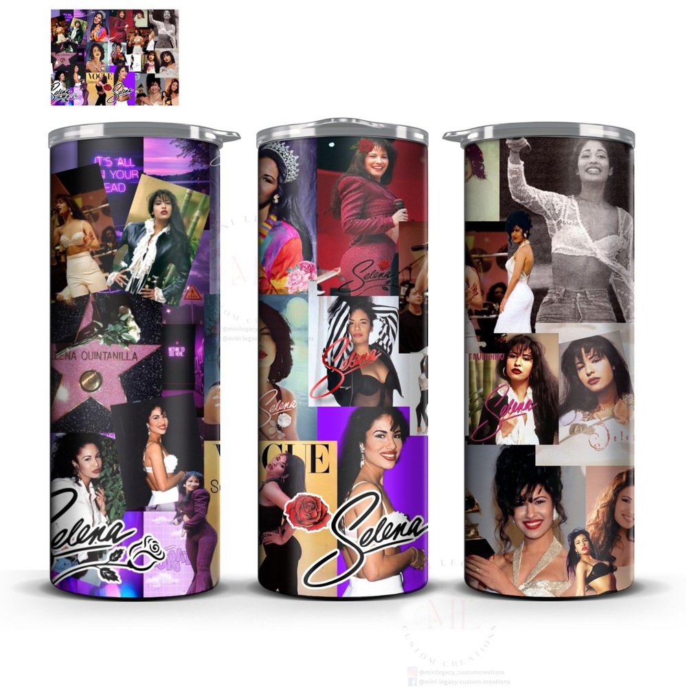 Selena mashup 20oz tumbler